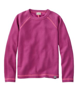 Kids' Chunky Thermal Crewneck