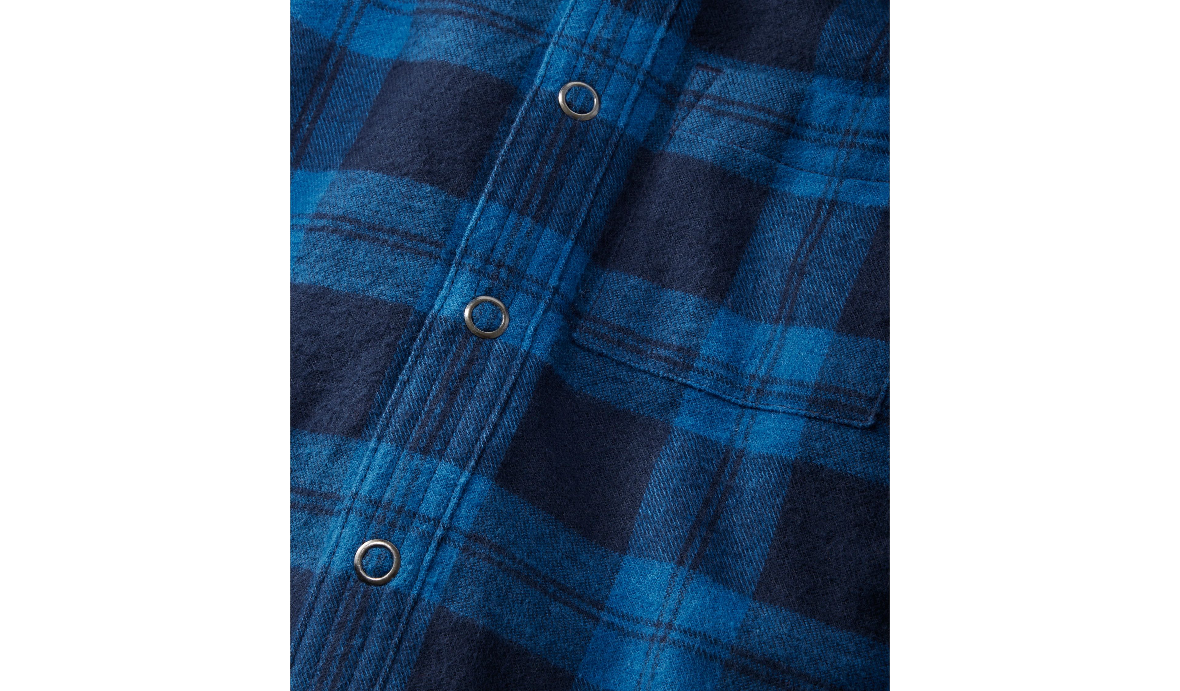 Toddlers' Fleece-Lined Flannel Shirt, Hooded