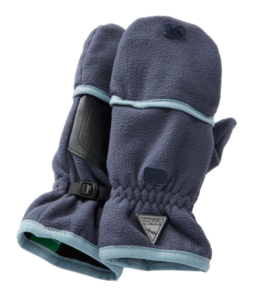 Kids' Fitness Fleece Convertible Mittens, Cool Blue, small image number 2