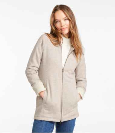 Women's L.L.Bean 1912 Sweatshirt, Sherpa-Lined Full-Zip Tunic