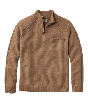 Men's Rangeley Merino Sweater, Quarter-Zip