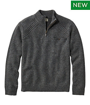Men's Rangeley Merino Sweater, Quarter-Zip