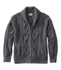 【50％OFF】 Men's Bean's Heritage Soft Cotton Fisherman Sweater, Crewneck トップス