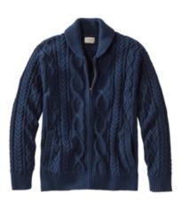 Men's Signature Cotton Fisherman Sweater Beige Small, Cotton/Cotton Yarns | L.L.Bean