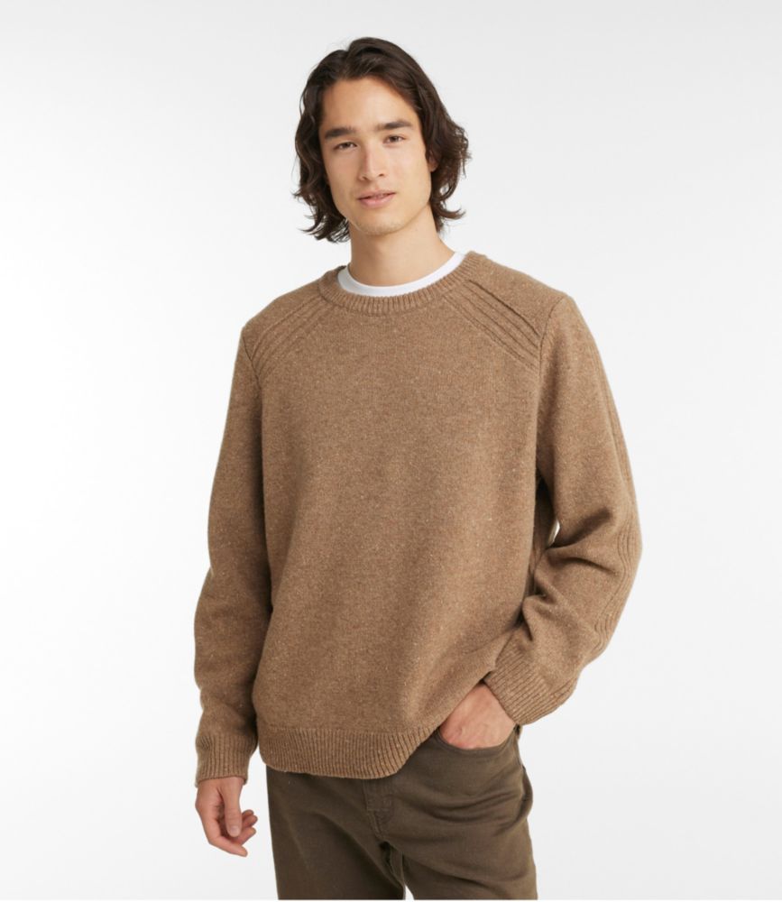 Men's Rangeley Merino Sweater, Crewneck, Cadet Blue, small image number 2