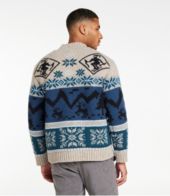 Ll bean classic ragg wool sweater fair isle hotsell