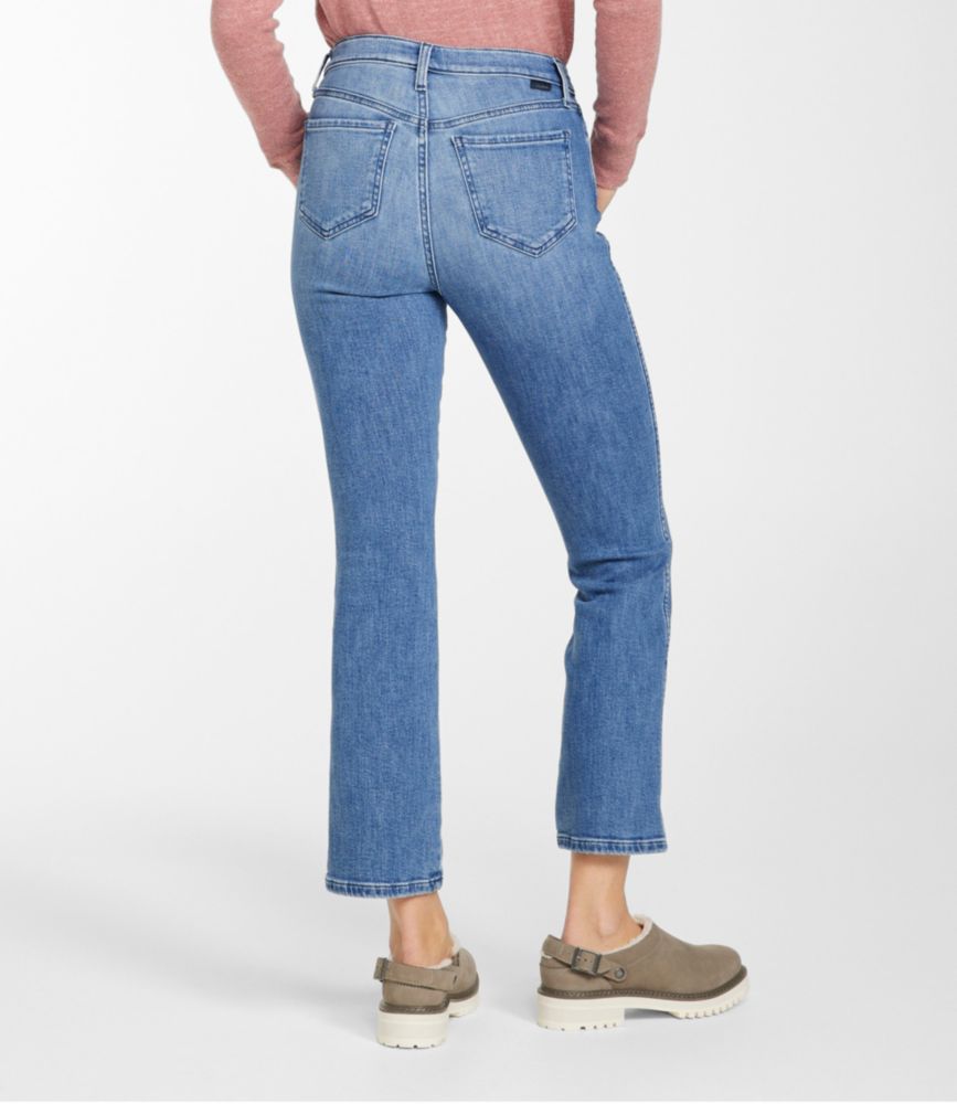 Women's L.L.Bean Everyday Stretch Jeans, High-Rise Mini Bootcut Ankle