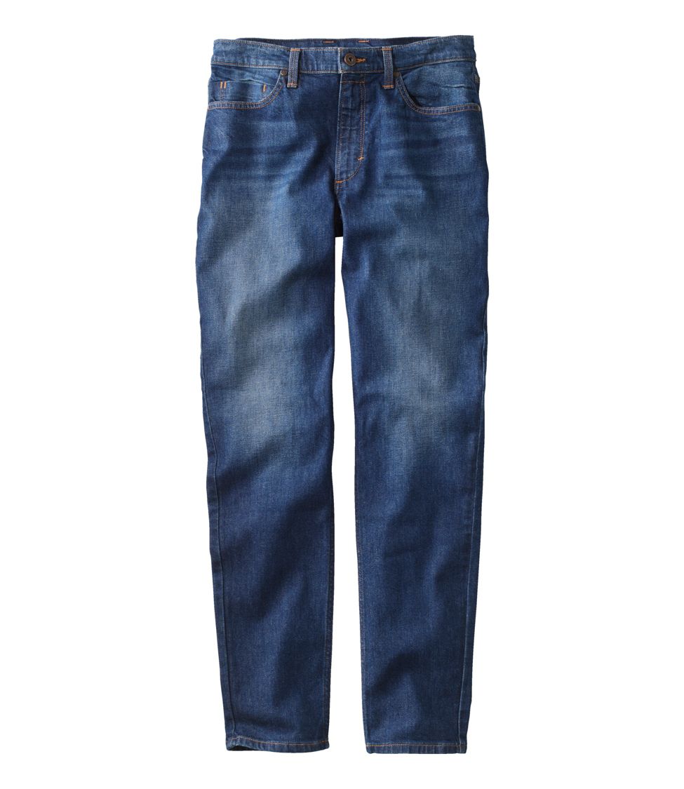 Straight fit tapered store jeans