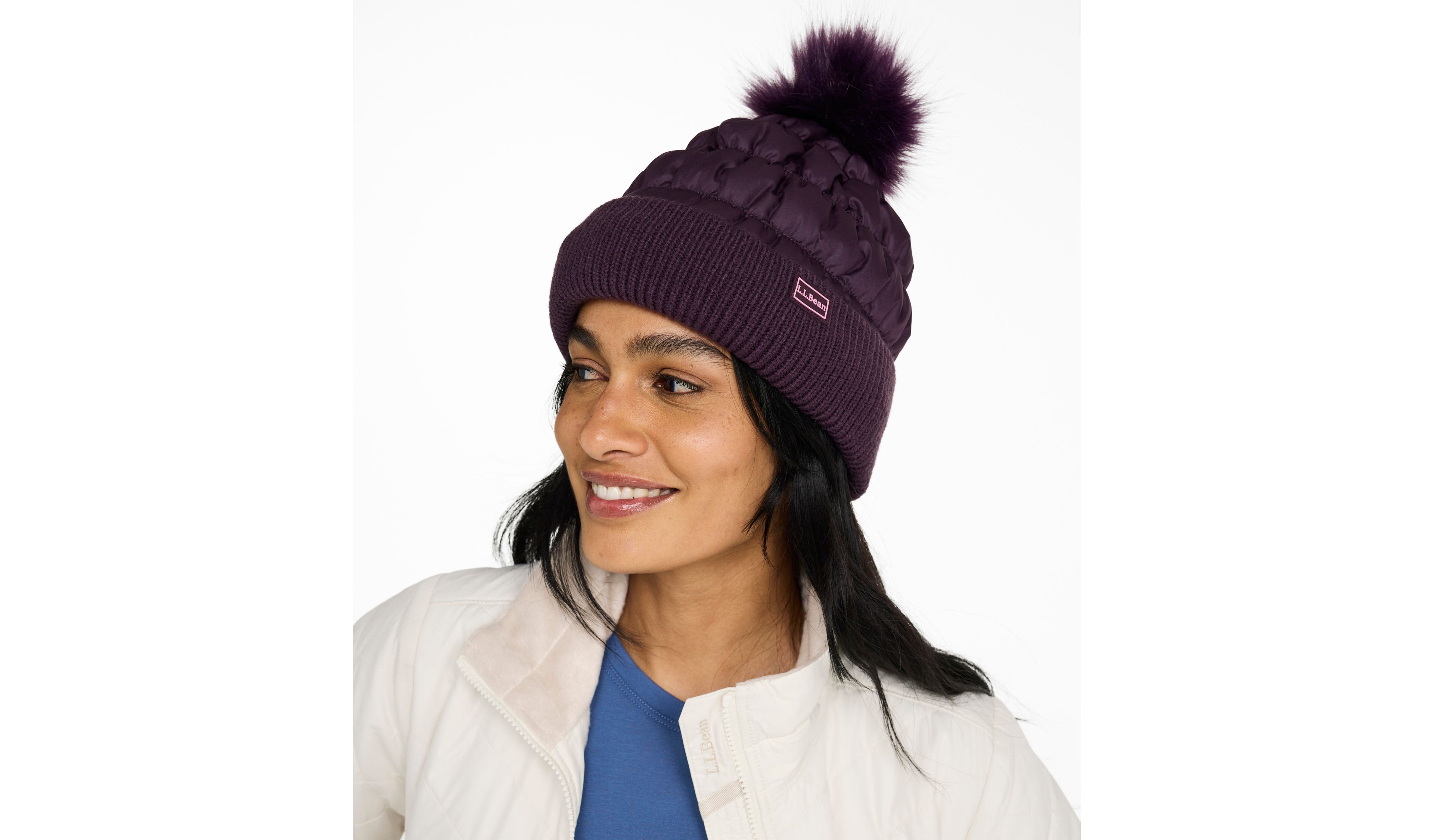 Women's Puffer Pom Hat