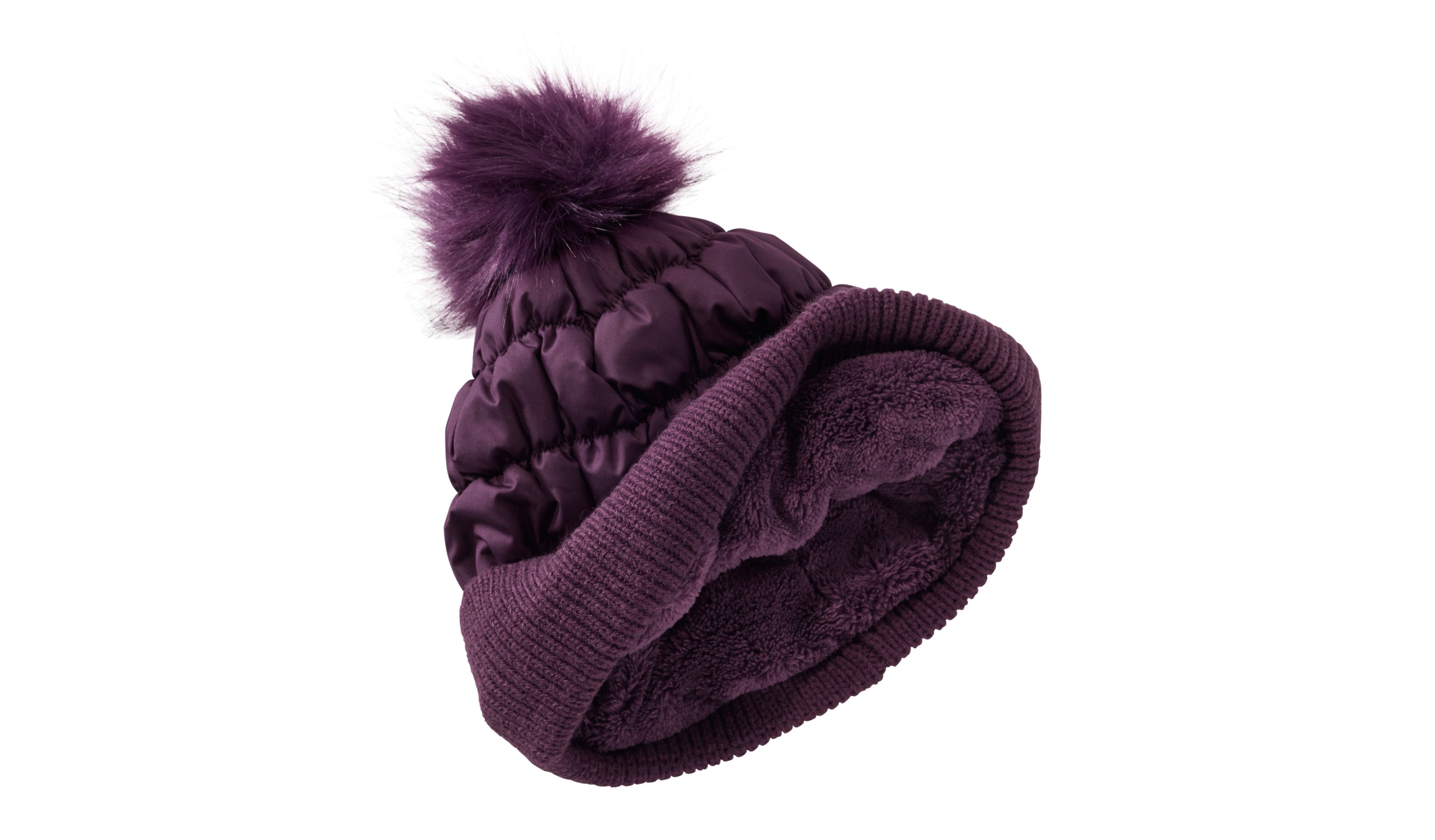 Women's Puffer Pom Hat