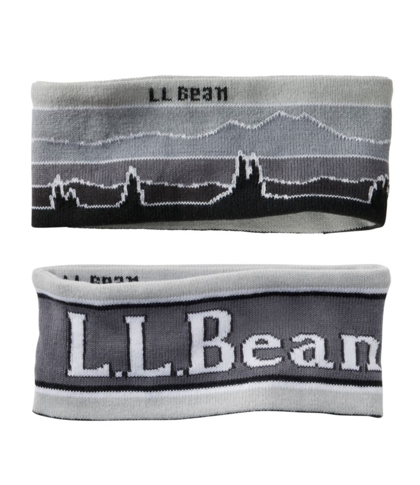 Adults' L.L.Bean Katahdin Reversible Earband, Antique Lilac Snowflake, small image number 3