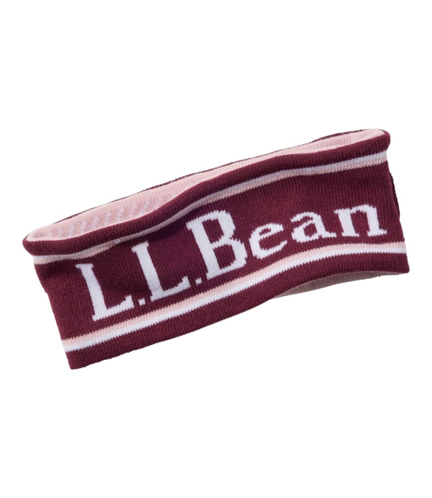Adults' L.L.Bean Katahdin Reversible Earband, Antique Lilac Snowflake, small image number 1