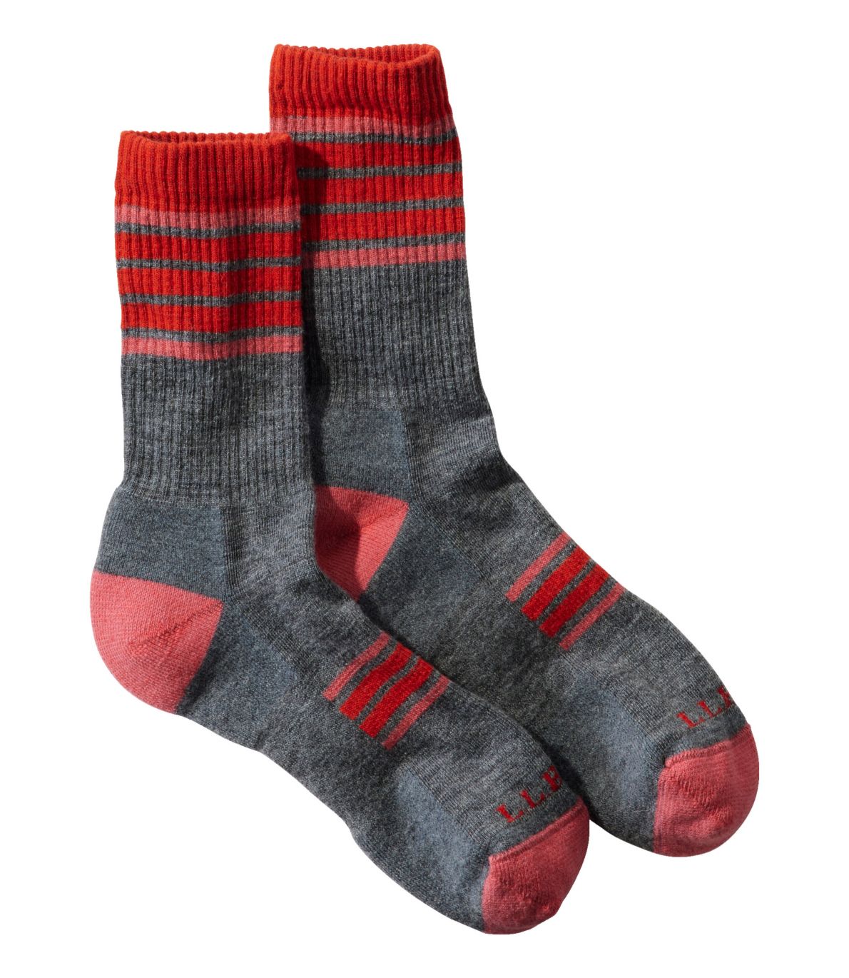 Adults' Katahdin Hiker Socks, Stripe