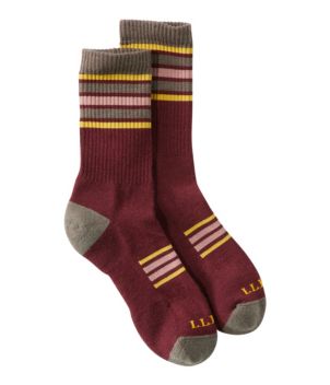 Adults' Katahdin Hiker Socks, Stripe