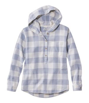 Women's Soft-Brushed Flannel Hoodie