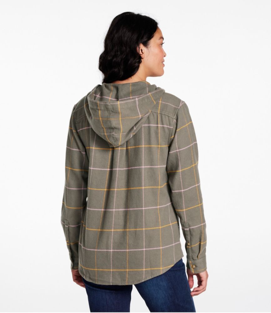 Women's Soft-Brushed Flannel Hoodie