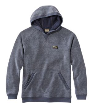 Men's Tumbled Sherpa, Hooded Pullover