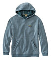 Men's Tumbled Sherpa Fleece Hoodie, Dark Pine, small image number 0