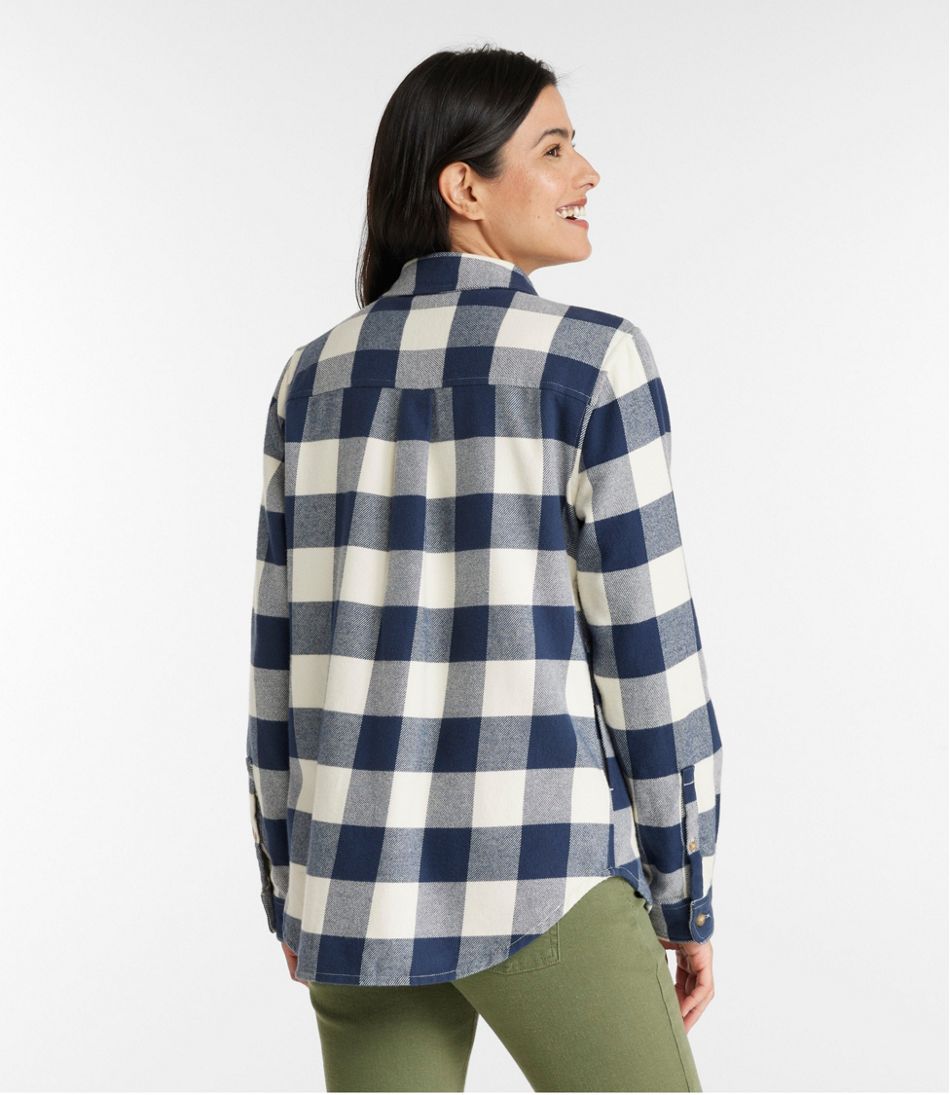 Mange hugge Strengt Women's Soft-Brushed Flannel Shirt | Shirts & Button-Downs at L.L.Bean