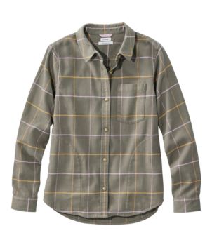 Women's Soft-Brushed Flannel Shirt