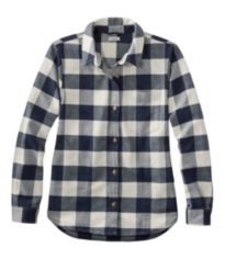 Ll bean womens flannel hoodie best sale