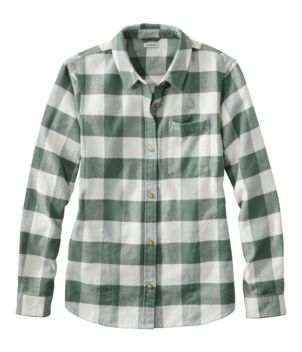 Women's Soft-Brushed Flannel Shirt