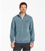 Men's Tumbled Sherpa, Quarter-Zip Pullover