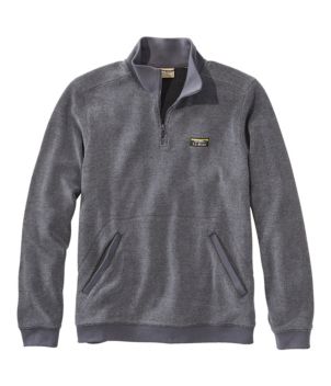 Men's Tumbled Sherpa, Quarter-Zip Pullover