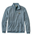 Men's Tumbled Sherpa Quarter-Zip Pullover, Dark Pine, small image number 0