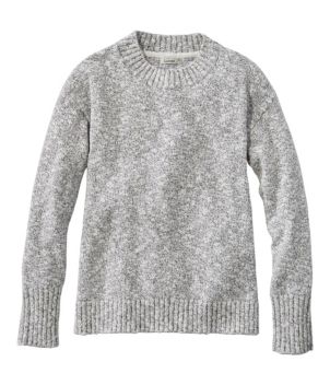 Women's Cotton Ragg Sweater, Crewneck