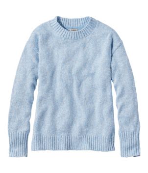 Women's Cotton Ragg Sweater, Crewneck