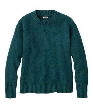 Women's Cotton Ragg Sweater, Crewneck