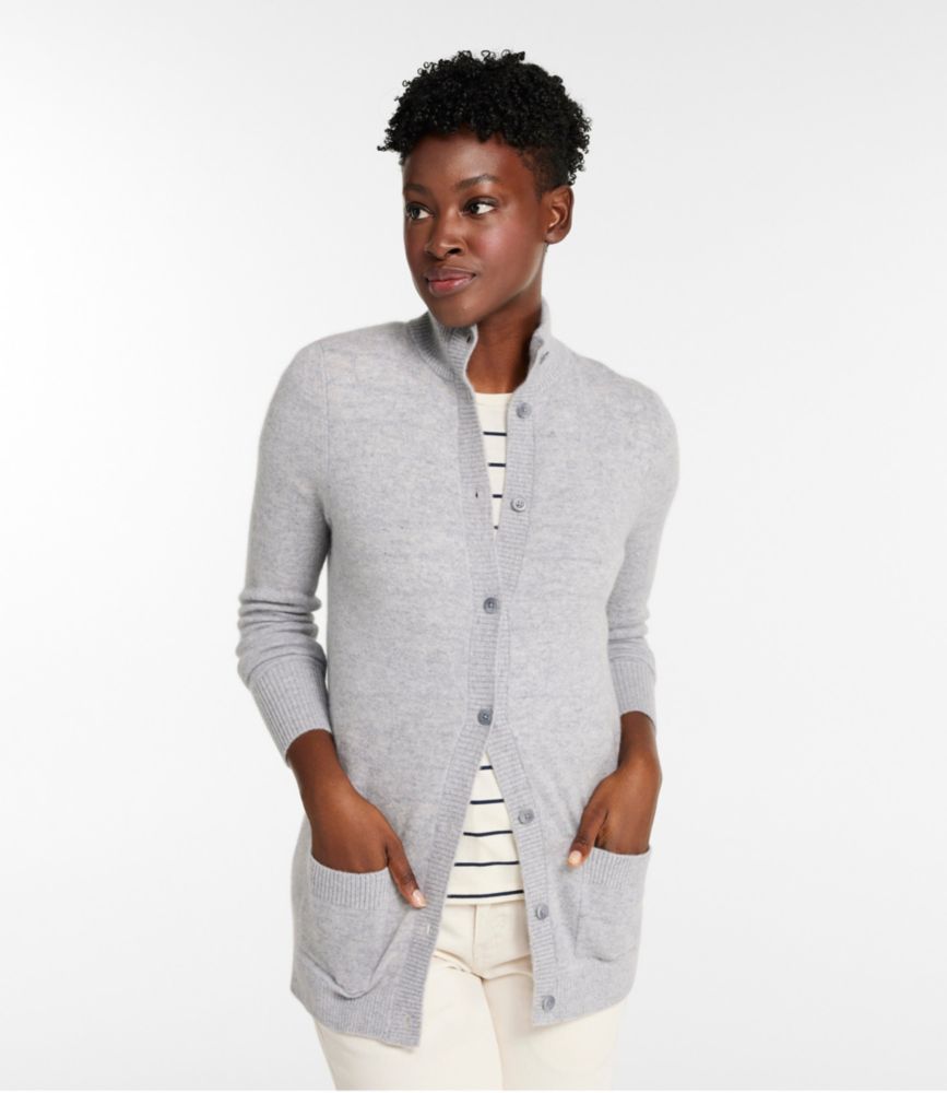 Women's Classic Cashmere Button-Front Cardigan