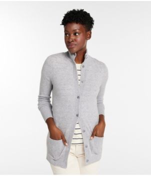 Women's Classic Cashmere Button-Front Cardigan