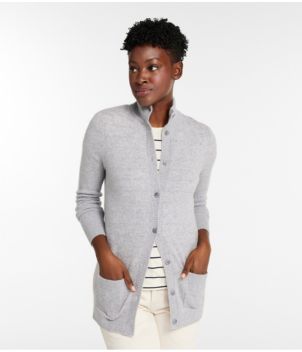 Women's Classic Cashmere Button-Front Cardigan