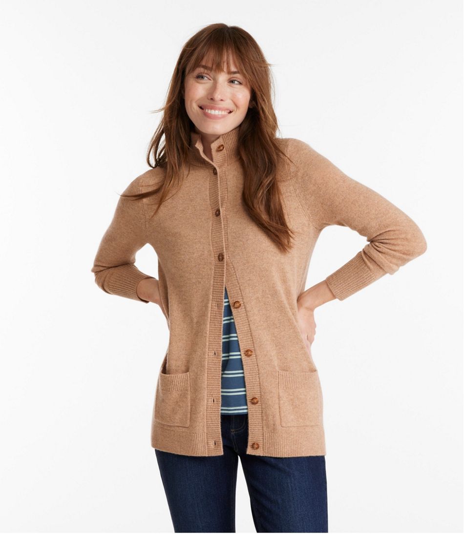 Women's Classic Cashmere Button-Front Cardigan | Sweaters at L.L.Bean
