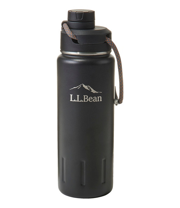 Black 32 oz Vacuum Sealed Thermal Bottle