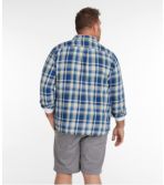 Men's Signature Washed Indigo Shirt, Long-Sleeve