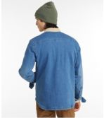 Ll bean mens denim hot sale shirt