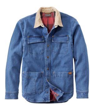 Men's Signature Lined Denim Shirt Jac