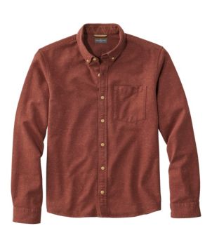 Men's Signature Donegal Woven Shirt, Long-Sleeve