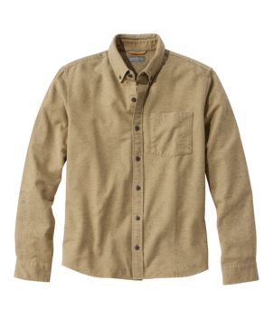 Men's Signature Donegal Woven Shirt, Long-Sleeve