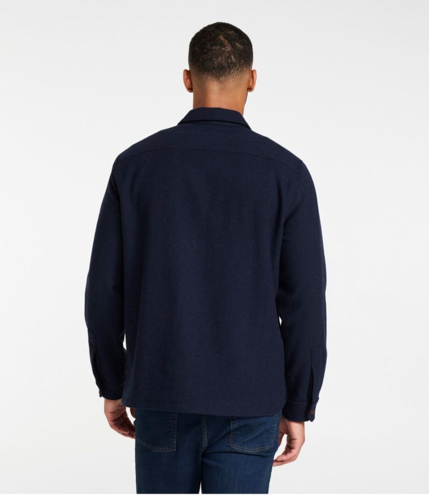 Men's Signature Wool Trapper, Admiral Navy, small image number 3