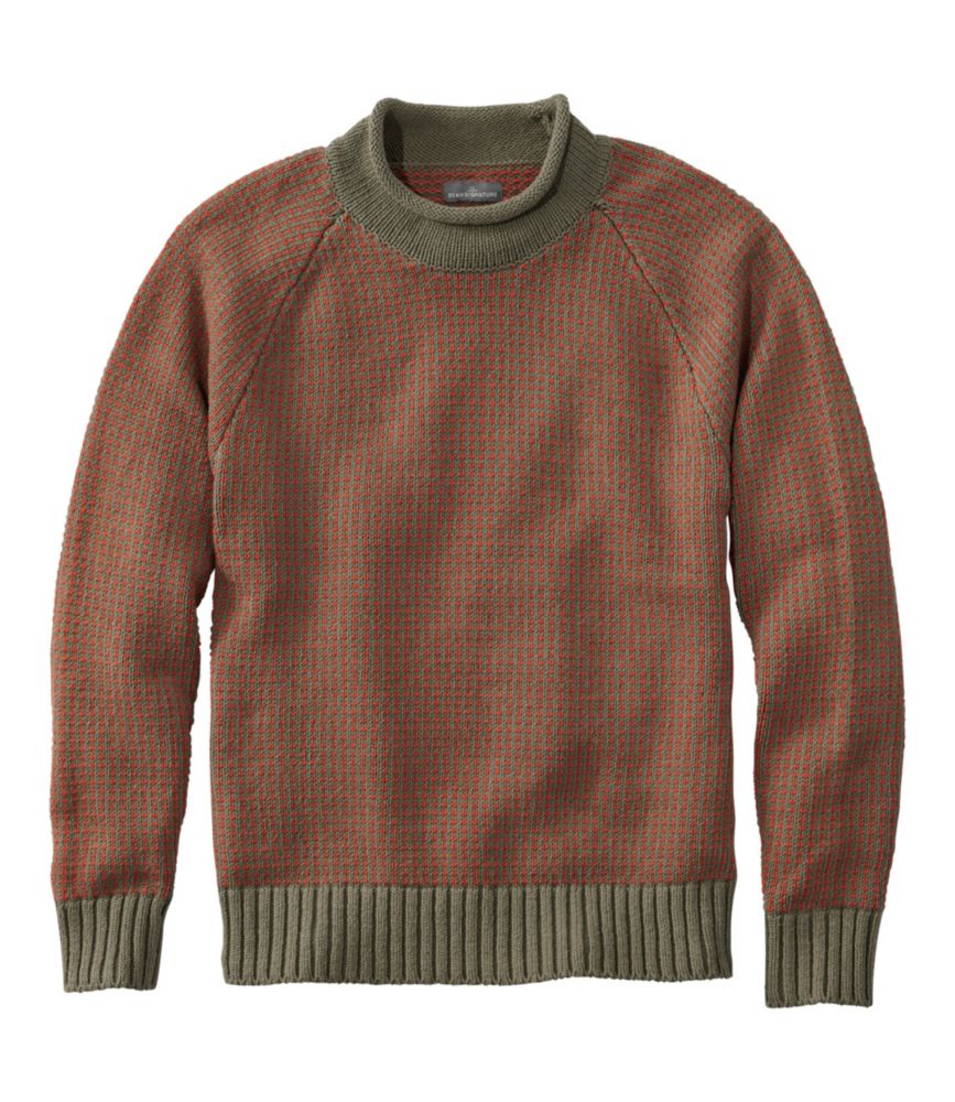 Ll bean roll neck sweater hotsell