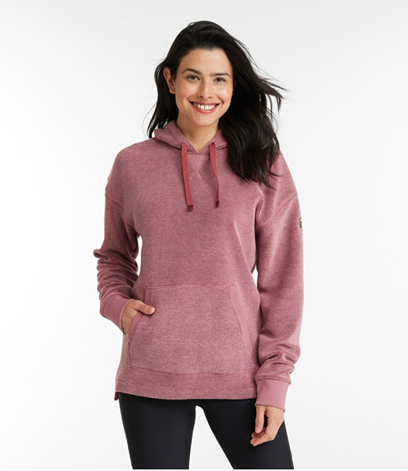 Women's Tumbled Sherpa Fleece, Hooded Pullover, , large image number 1