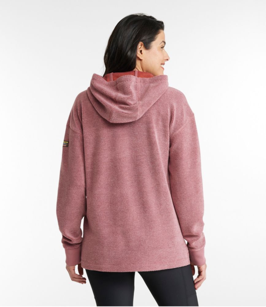 Women's Tumbled Sherpa, Hooded Pullover, , small image number 2