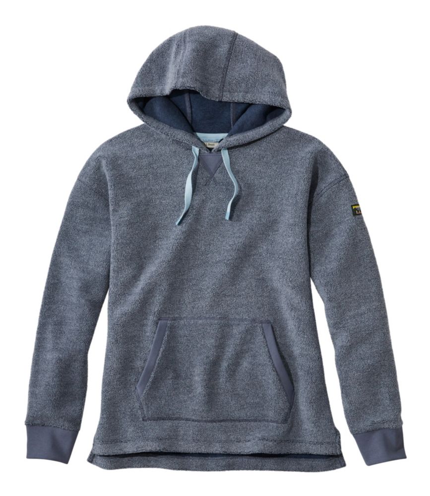 Tumbled Sherpa Fleece, Hooded Pullover