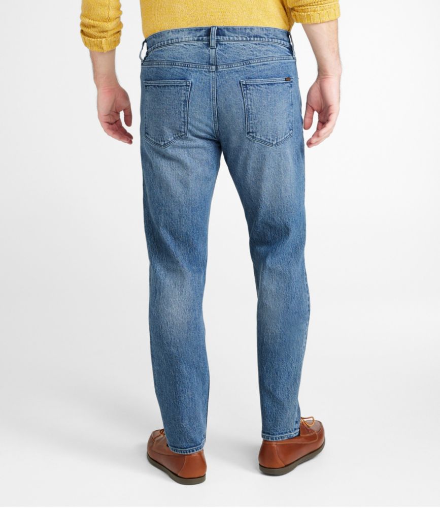 Men's Signature Heritage Denim, Classic Fit, Tapered Leg, Classic Medium, small image number 3