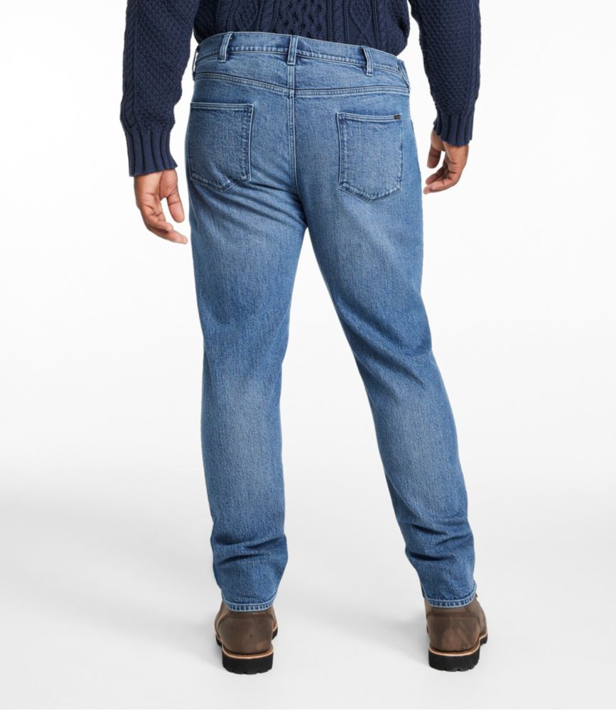 Men's Signature Heritage Denim, Classic Fit, Tapered Leg, Classic Medium, small image number 6