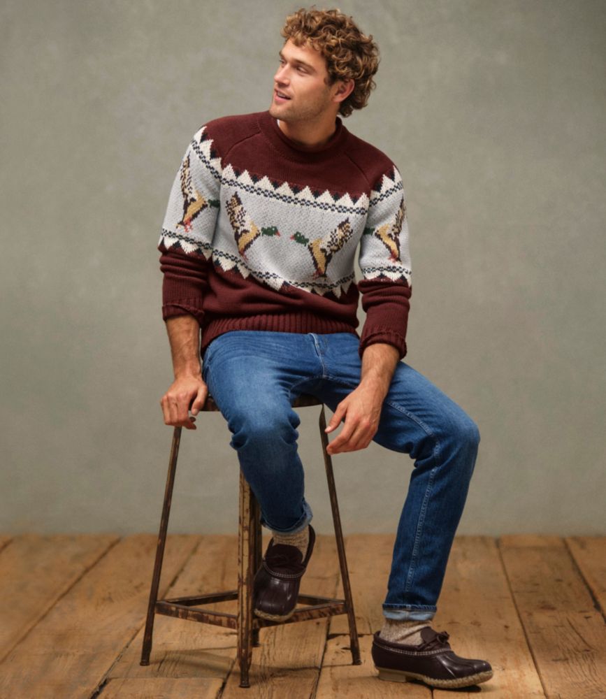 Men's Signature Heritage Denim, Classic Fit, Tapered Leg, Classic Medium, small image number 14